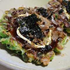 รูปของ 米粉でもっちり♪ねぎの甘さ際立つねぎ焼き