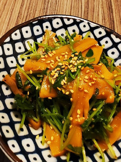 豆苗とメンマのスパイシー和え-レシピのメイン写真