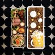 ビールでお疲れ!そぼろ弁当