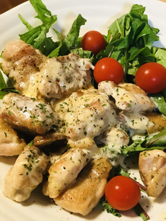 鶏もも肉のマスカルポーネチーズソース焼き-レシピのメイン写真
