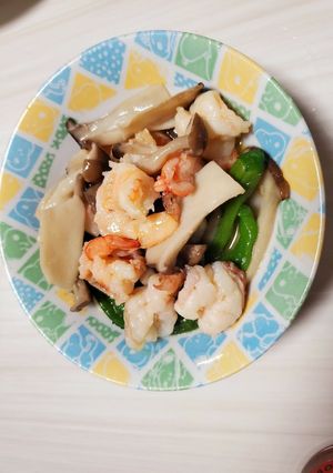簡単!えびの塩にんにく炒め-レシピのメイン写真