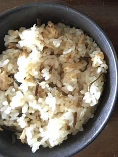 シーチキンと塩こんぶの炊き込みご飯-レシピのメイン写真
