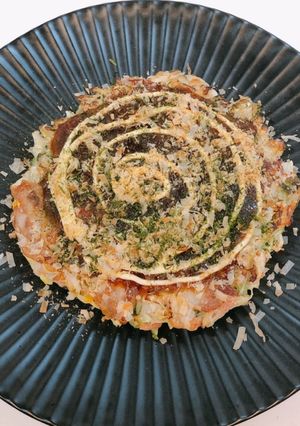 長芋入りふわカリッお好み焼き-レシピのメイン写真