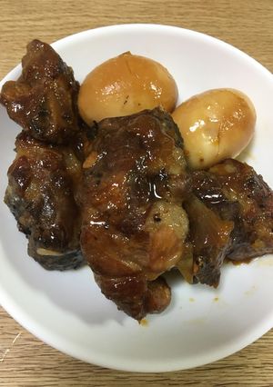 スペアリブ　オレンジマーマレード煮-レシピのメイン写真