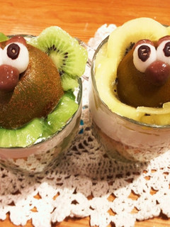 キウイブラザーズの白玉パフェ☆-レシピのメイン写真