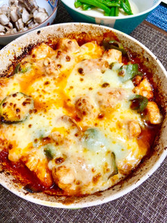 鶏肉とズッキーニのチーズ焼き-レシピのメイン写真