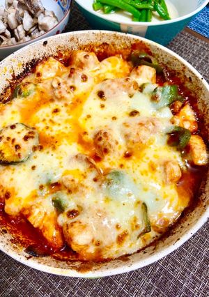鶏肉とズッキーニのチーズ焼き-レシピのメイン写真