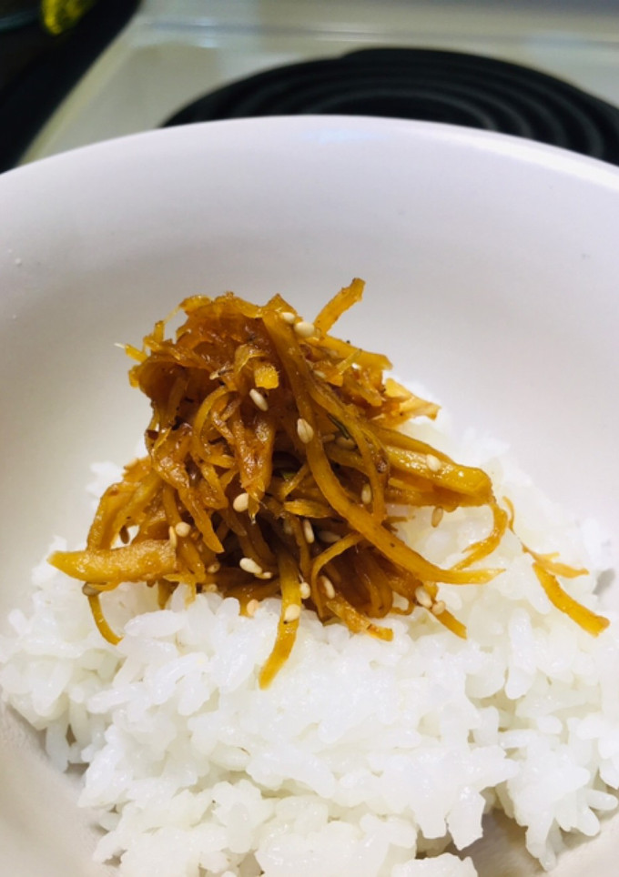 最強のご飯のお供【生姜の佃煮】-レシピのメイン写真