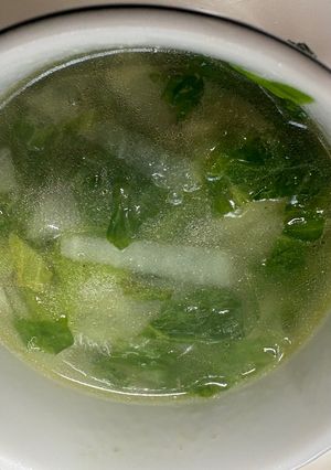 レタスと大根の胡麻油香るスープ-レシピのメイン写真