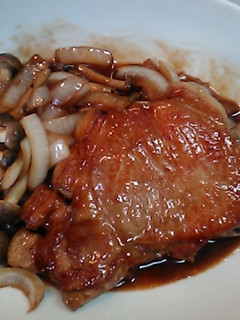 豚ときのこのポークチャップ-レシピのメイン写真