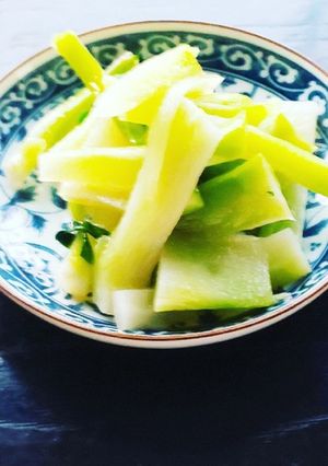 捨てないで！ブロッコリーの芯でおつまみ-レシピのメイン写真