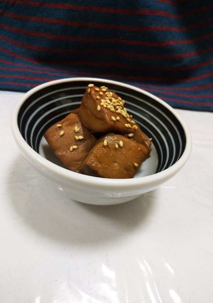 簡単小鉢♪おつまみにも！まぐろの角煮-レシピのメイン写真