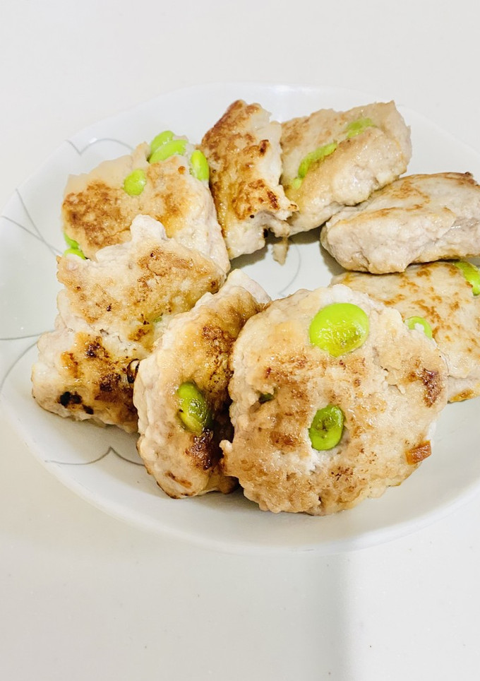 簡単枝豆とはんぺんの挽肉焼き-レシピのメイン写真