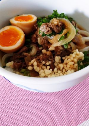 冷やし肉ぶっかけうどん-レシピのメイン写真