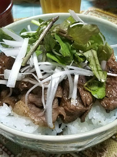 秋田錦牛の焼き肉丼-レシピのメイン写真