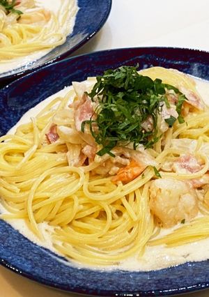 チーズクリームパスタ(パルメザン)-レシピのメイン写真