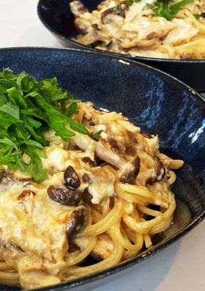 濃厚チーズクリームパスタ-レシピのメイン写真