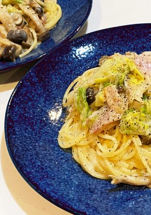 チーズクリームパスタ(ミックスチーズ)-レシピのメイン写真