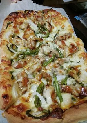 ＧＰで照り焼きピザ-レシピのメイン写真