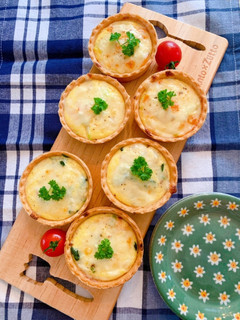 市販のパイタルトでかんたんキッシュ2種-レシピのメイン写真