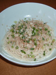 つゆ節約そうめん(^^;-レシピのメイン写真