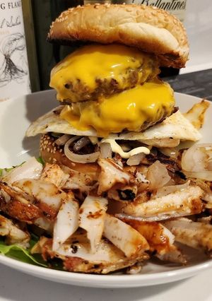 俺流ダブルチーズバーガー！-レシピのメイン写真
