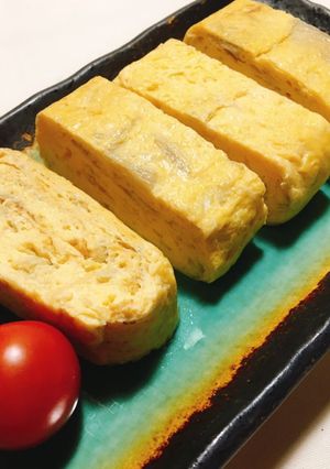 だし巻きたまご(生姜入り)-レシピのメイン写真