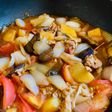 豚肉と夏野菜の炒め煮(母料理の覚書)