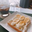 優雅な朝を迎えたかったバナナトースト