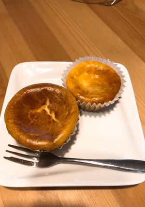 マフィン型で簡単チーズケーキ-レシピのメイン写真