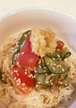 簡単ランチに♪サラダそうめん-レシピのメイン写真