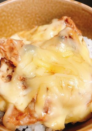 鯖缶15★スピードランチサバ味噌チーズ丼-レシピのメイン写真