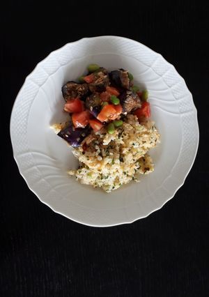 アルファ米で時短！ニラ玉チャーハン-レシピのメイン写真
