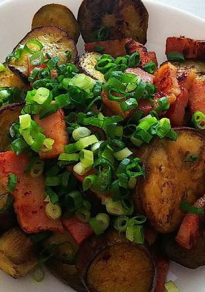 カレーバタポンなす-レシピのメイン写真