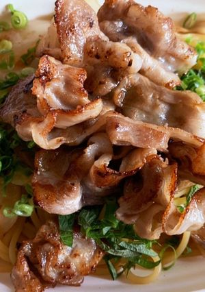 カリカリ豚バラときのこの和風パスタ-レシピのメイン写真