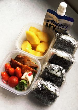 高校男子お弁当　1.6.20-レシピのメイン写真