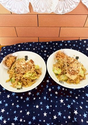 ソース焼きそば♡麺は野菜でムラそう-レシピのメイン写真