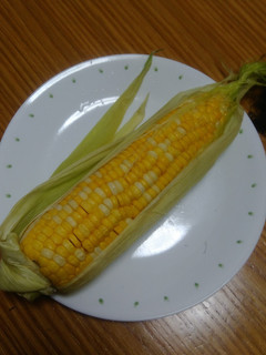 レンジでゆでトウモロコシ-レシピのメイン写真