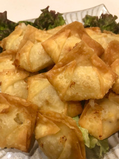*ポテトチーズの簡単揚げワンタン*-レシピのメイン写真