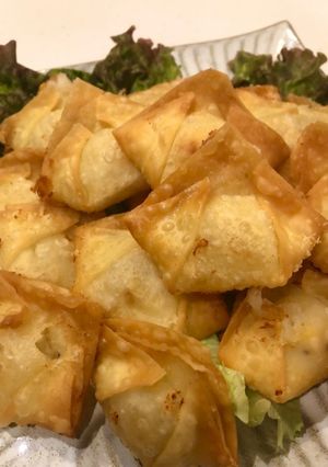 *ポテトチーズの簡単揚げワンタン*-レシピのメイン写真