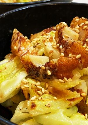 竹輪の梅マヨ炒め-レシピのメイン写真