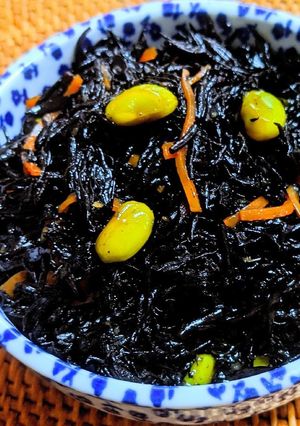 枝豆と人参のひじき-レシピのメイン写真