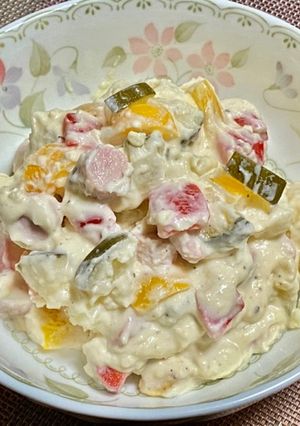 夏野菜のポテトサラダ-レシピのメイン写真