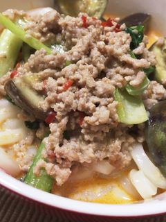 豆乳坦々麺 具沢山*うどん-レシピのメイン写真