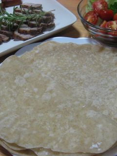 米粉と全粒粉のトルティーヤ-レシピのメイン写真