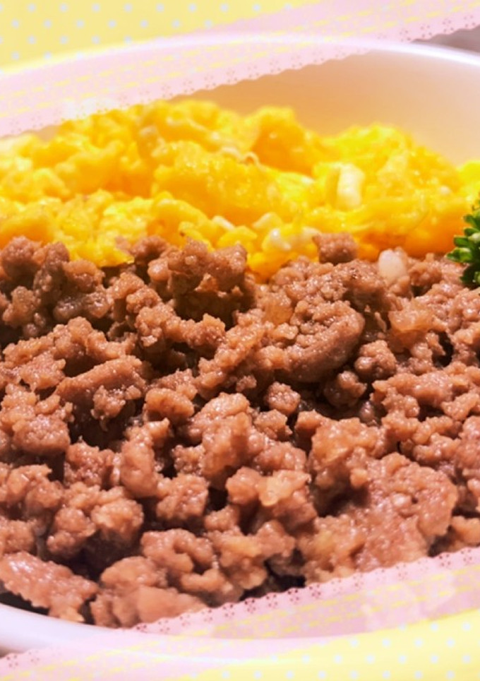 包丁いらずの簡単そぼろ丼♪-レシピのメイン写真