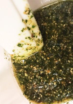 大葉のジェノベーゼ　粉チーズ→ゴマ-レシピのメイン写真