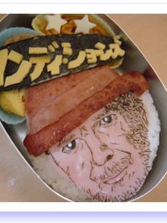 キャラ弁 インディージョーンズ-レシピのメイン写真