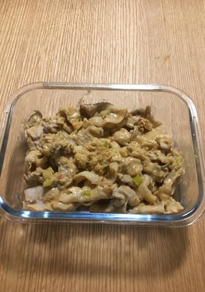 豚肉のかんずり坦々ソース和え-レシピのメイン写真