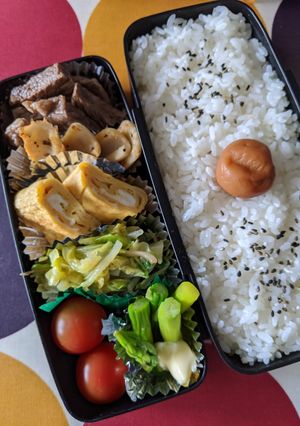 ころころステーキ弁当-レシピのメイン写真
